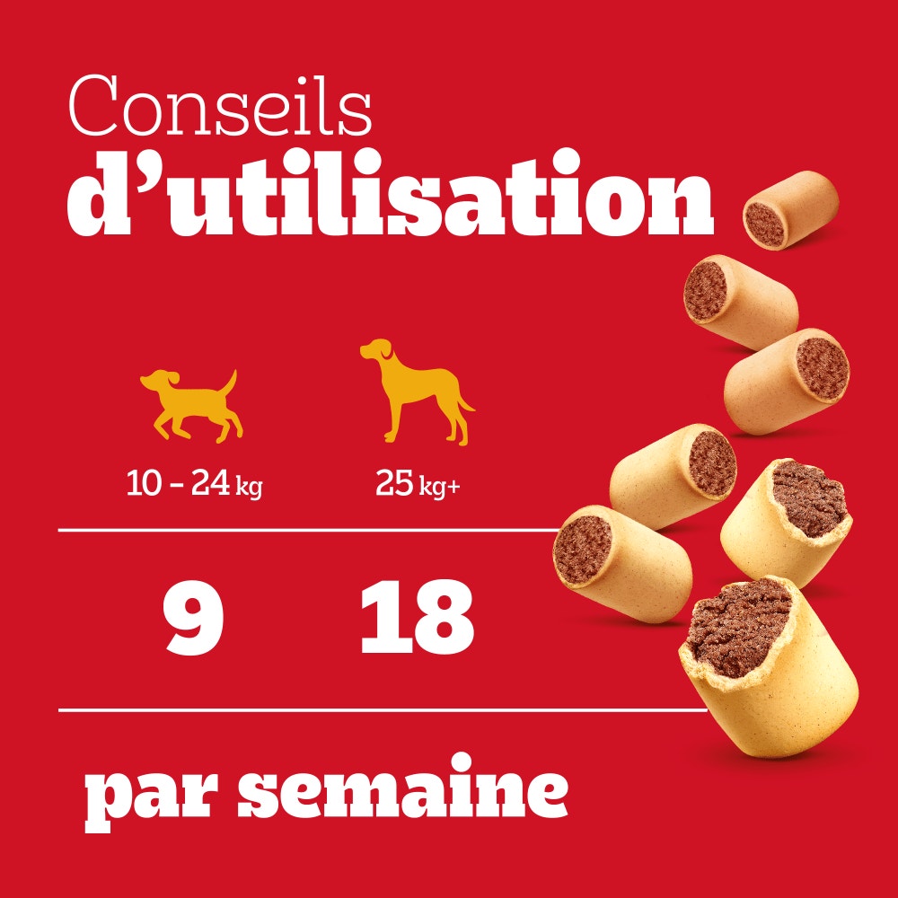 Pedigree® MARKIES™ Original Biscuits Fourres Pour Chien 1,5kg