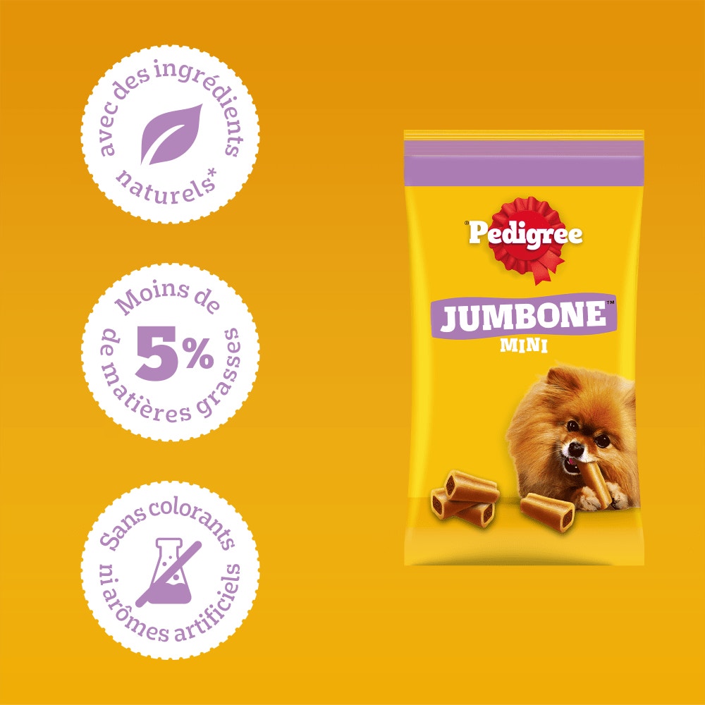Pedigree® JUMBONE™ Son Os À Macher Récompenses Pour Moyen Chien 2 x 90g