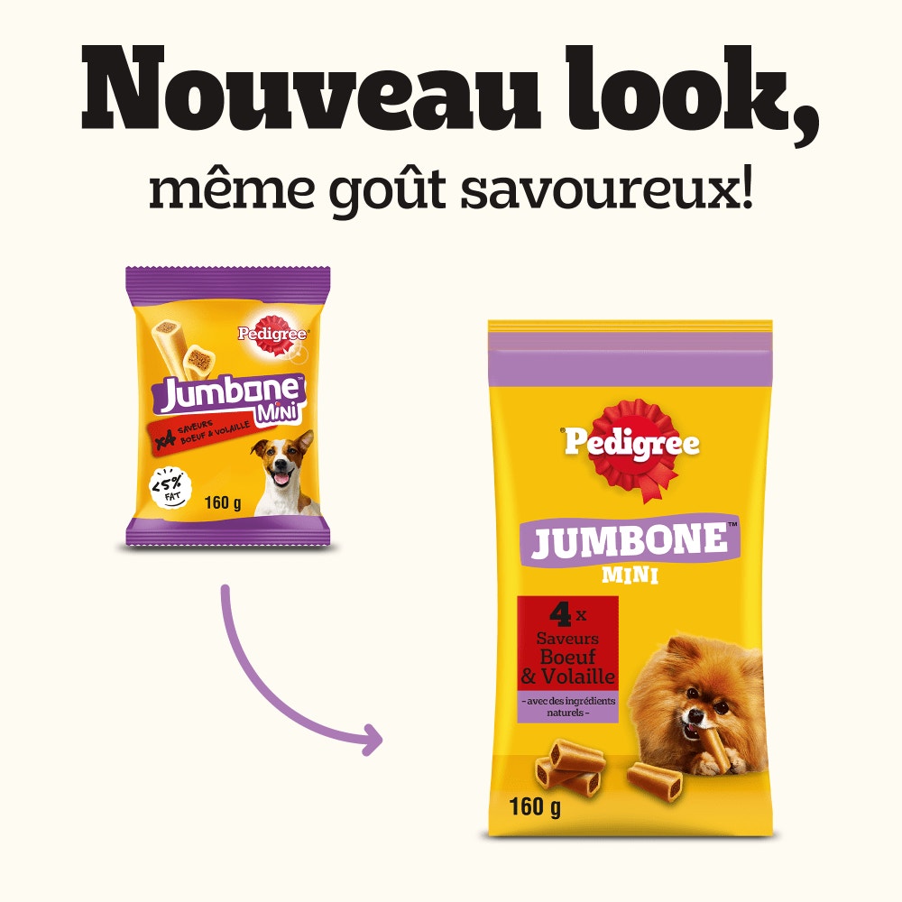 Pedigree® JUMBONE™ Son Os À Macher Récompenses Pour Moyen Chien 2 x 90g