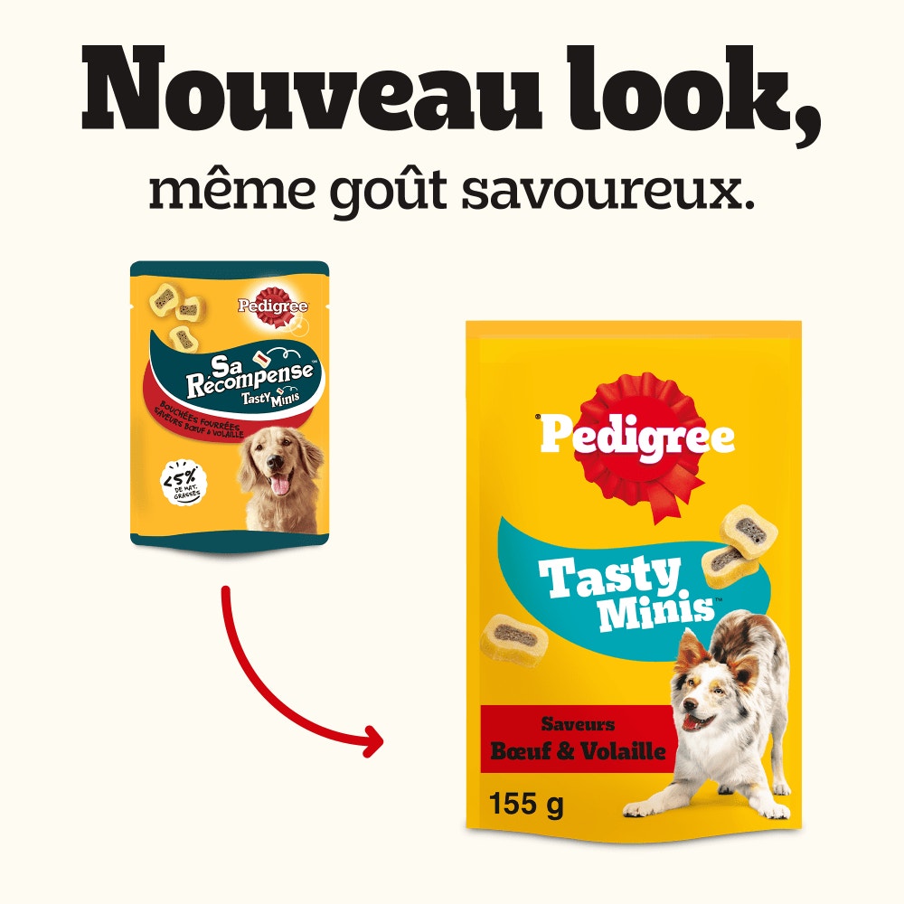 Pedigree® TASTY MINIS™ Junior Au Poulet Pour Chiot 125g