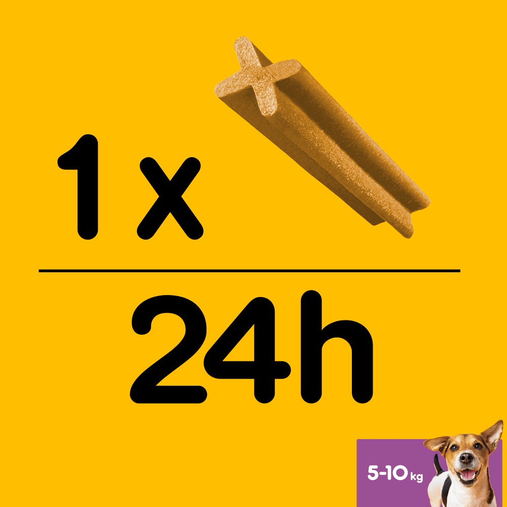 Pedigree® DENTASTIX™ Bâtonnets Hygiène Bucco-Dentaire Pour Petit Chien 7 x 15,7g, 28 x 15,7g & 56 x 15,7g