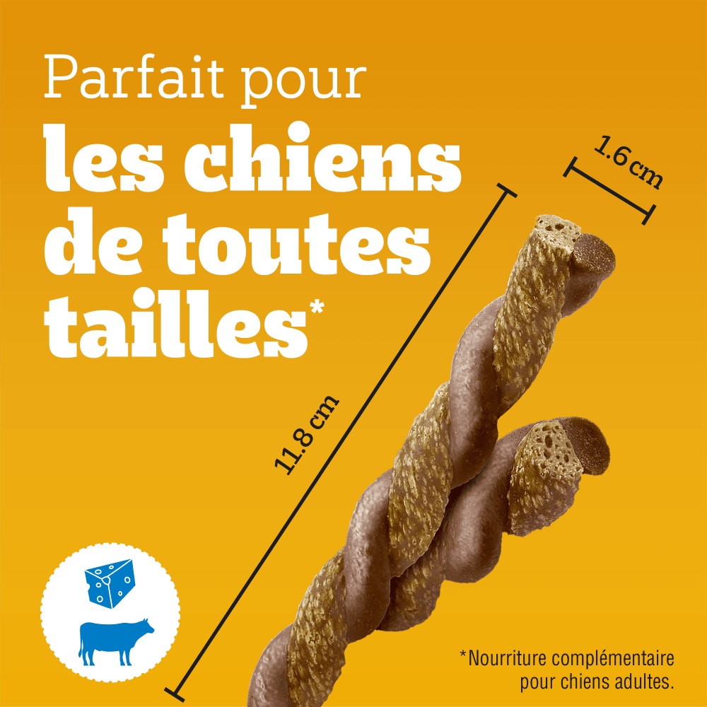 Pedigree® RODEO™ DUOS Récompenses Au Bœuf Et Fromage Pour Chien x7