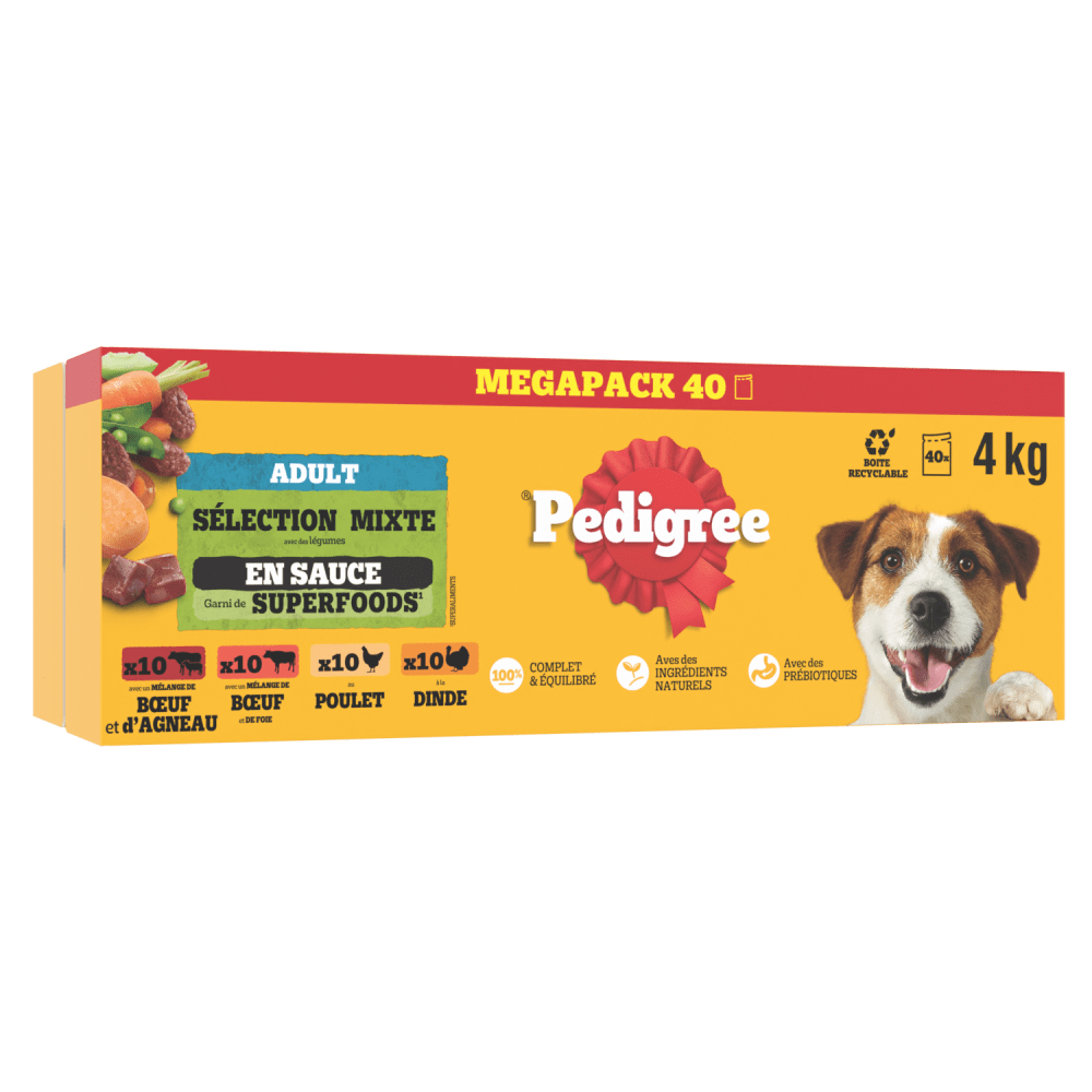 Sachets Fraîcheur En Sauce Bœuf Foie Poulet Agneau Dinde Carotte Pour Chien