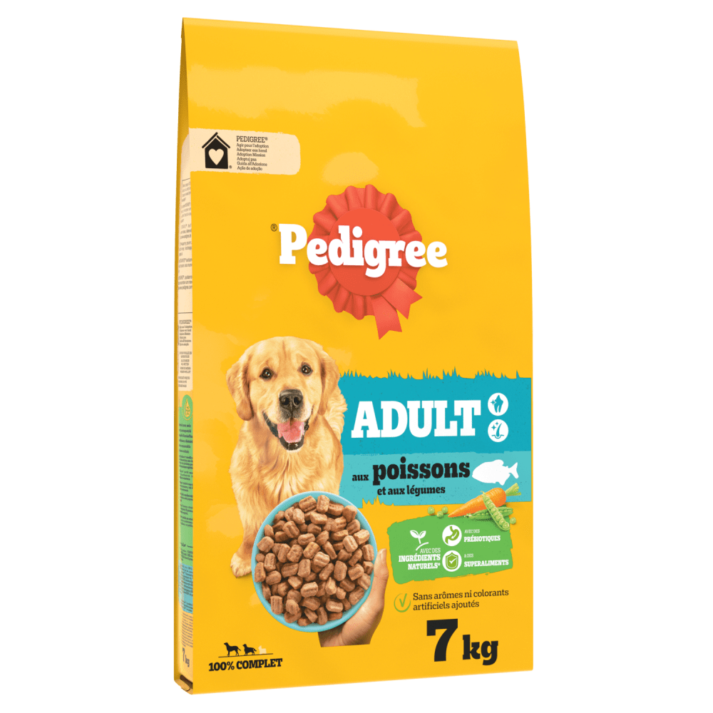 Croquettes Aux Poissons et Aux Légumes Pour Chien Adulte