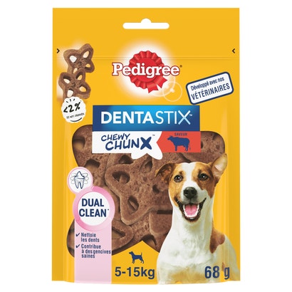 DENTASTIX™ Chewy Chunx Saveur Boeuf Pour Chiens De 5 À 15kg